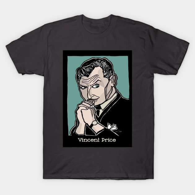 Vincent Price T-Shirt by JSnipe